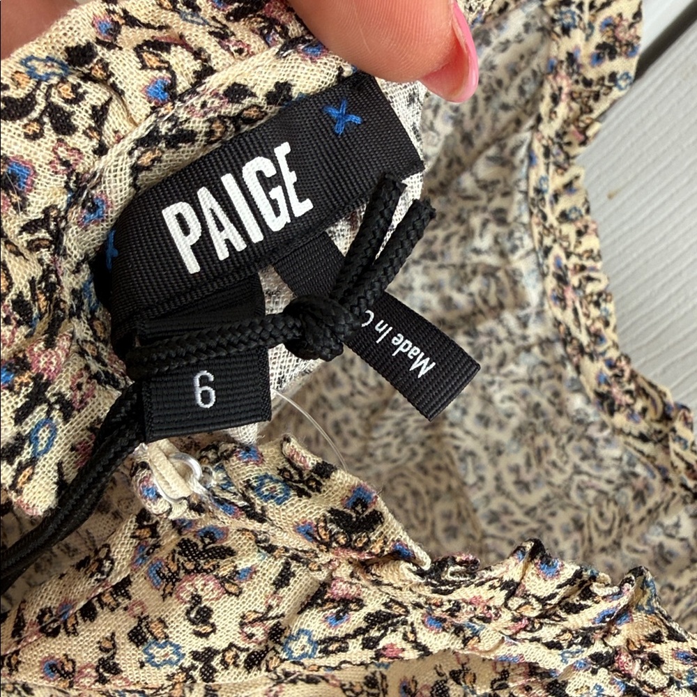 Leopard Print Ruffle Strap Top - Picture 5 of 6